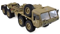 U.S. Militaire leger vrachtwagen V2 8x8 truck 1 op 12 RTR zandkleurig